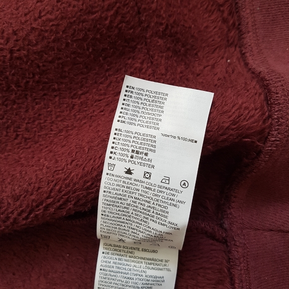 Burton zip-up sweater - large - Picture 3 of 4